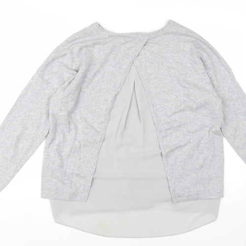 Marks and Spencer Women's Grey Pullover Jumper Size 14