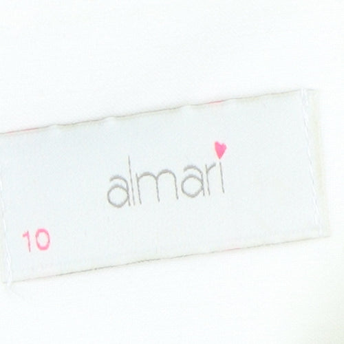 Almari Women’s Ivory Bodycon Dress - Size 10
