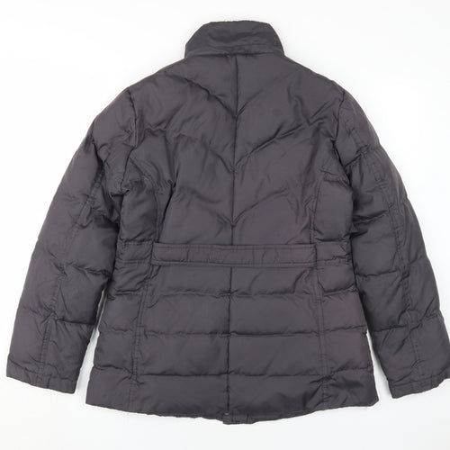 Larry Levine Women's Black Puffer Jacket M Winter Casual