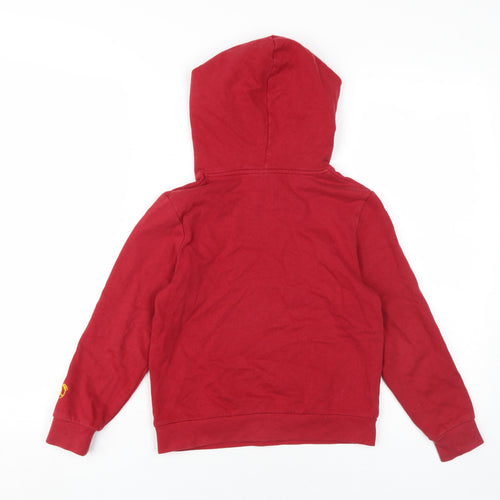 Harry Potter Boys Red Hogwarts Pullover Hoodie 7-8 Years