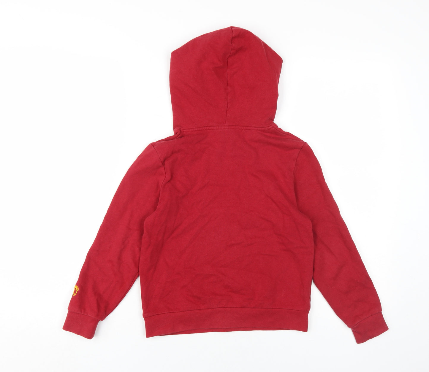 Harry Potter Boys Red Hogwarts Pullover Hoodie 7-8 Years
