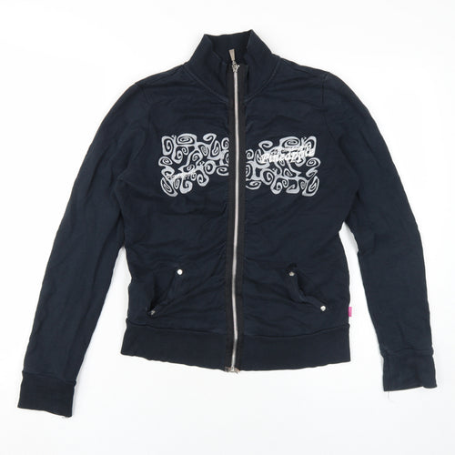 Pineapple Girls Black Dance Jacket Size 12