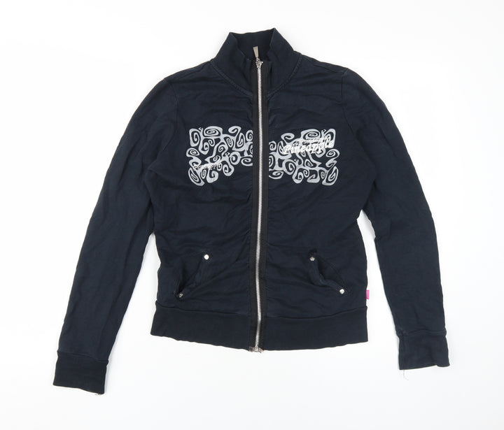 Pineapple Girls Black Dance Jacket Size 12