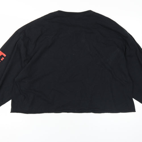 Dragon Ball Z Unisex Black Cropped T-Shirt 3XL