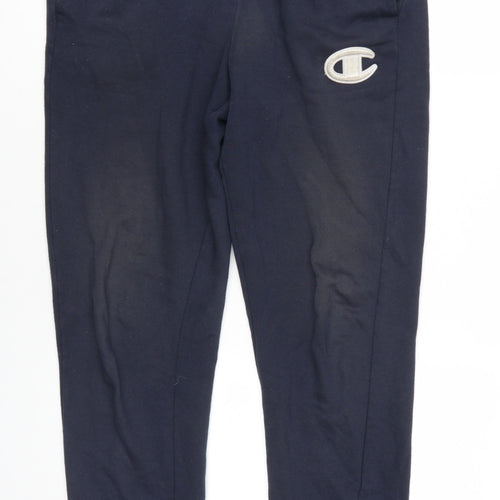 Champion Men's Blue Jogger Trousers M