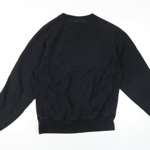 Champion Black Pullover Sweatshirt XS Unisex