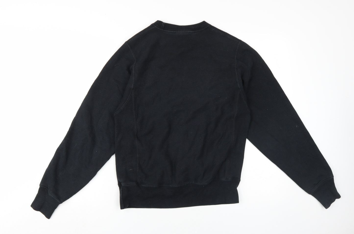 Champion Black Pullover Sweatshirt XS Unisex