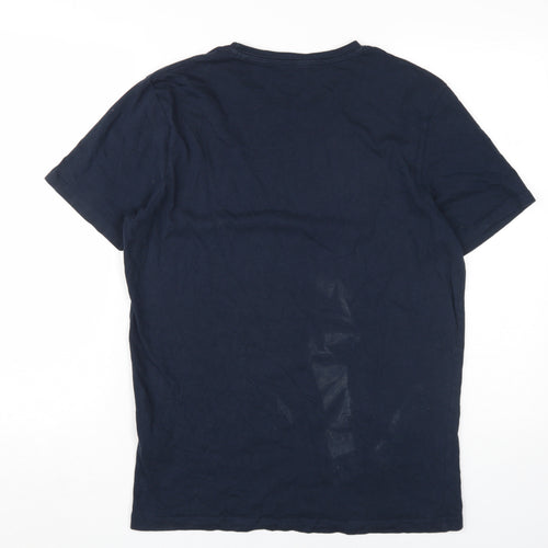 Jack & Jones Men's Blue L Graphic T-Shirt