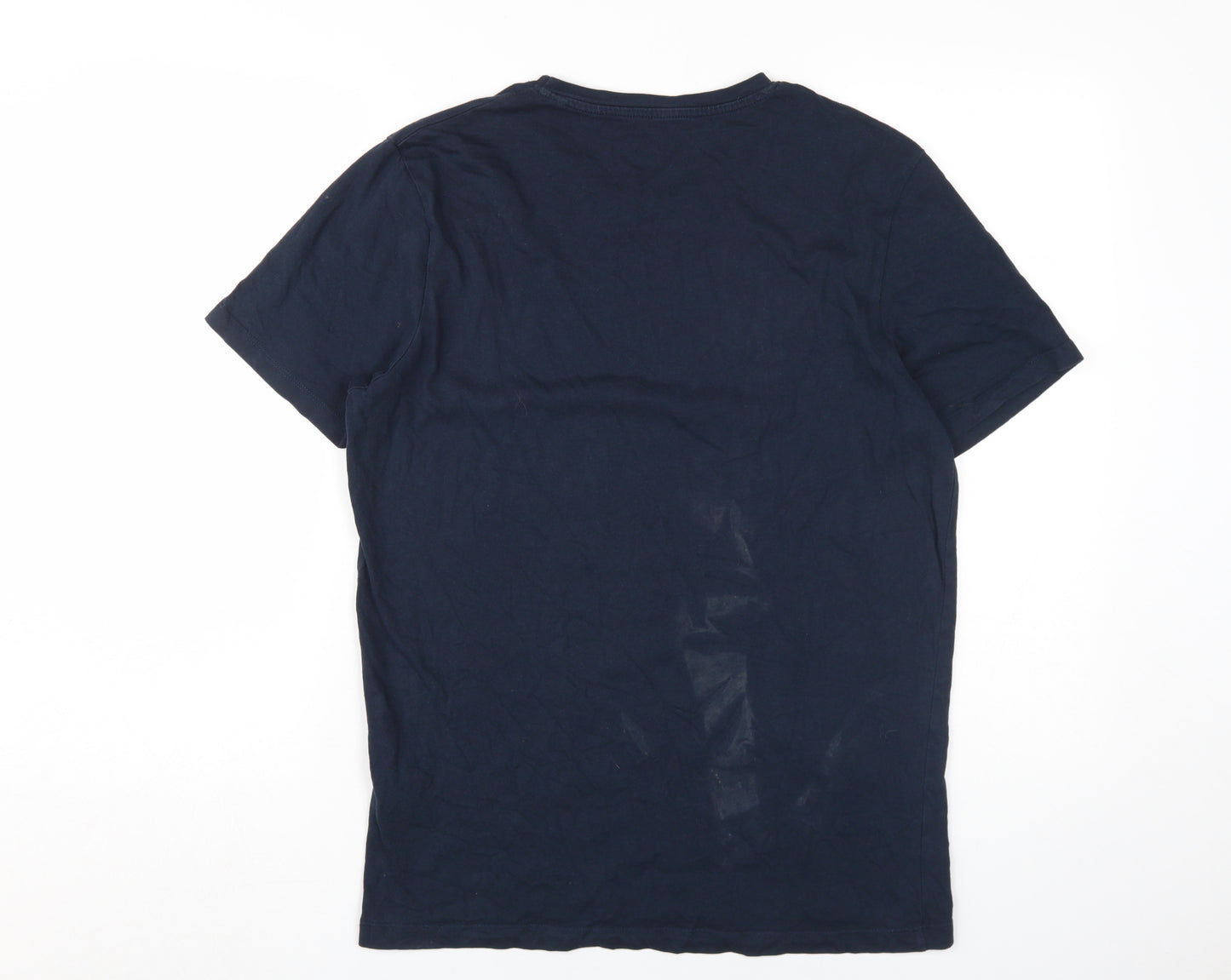 Jack & Jones Men's Blue L Graphic T-Shirt