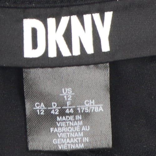 DKNY Women's Black Dress Pants, Size 14, Slim Fit