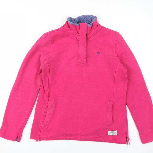 Crew Clothing Co. Women's Pink Pullover Sweatshirt Size 8
