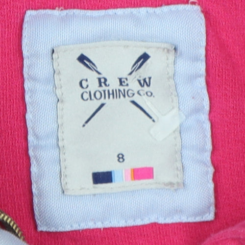 Crew Clothing Co. Women's Pink Pullover Sweatshirt Size 8