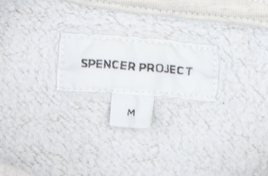 Spencer Project Men's Grey Pullover Hoodie M