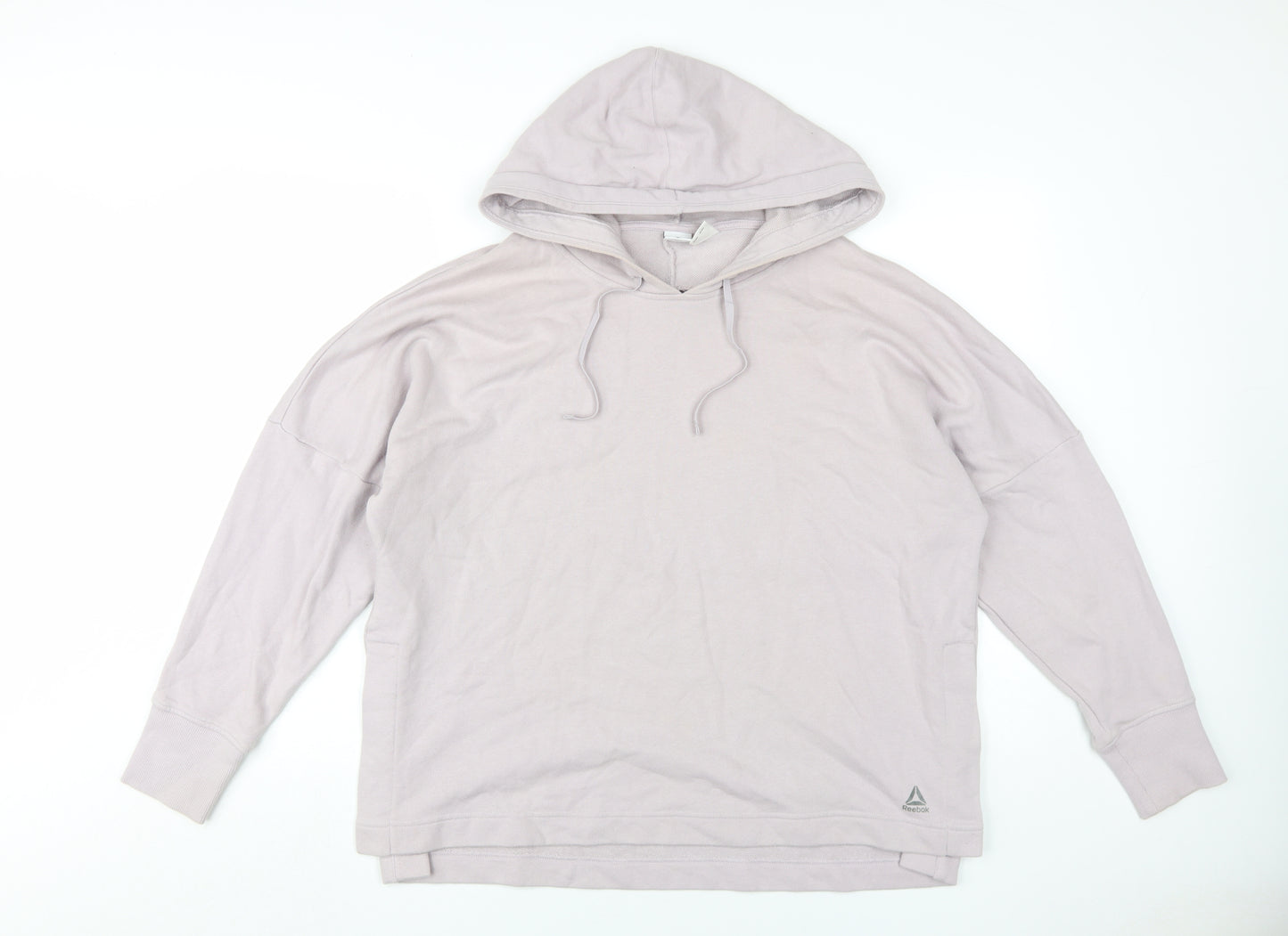 Reebok Women’s Ivory Pullover Hoodie - Small, Hooded & Lightweight