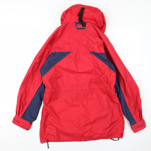 SCANDA Women's Red Parka Jacket Size 10/12