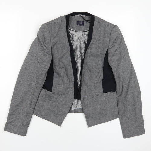 Marks and Spencer Women's Grey Blazer UK 8