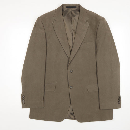 Marks and Spencer Men's Brown Blazer, Size 40R