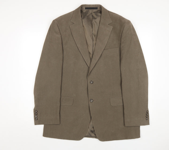 Marks and Spencer Men's Brown Blazer, Size 40R