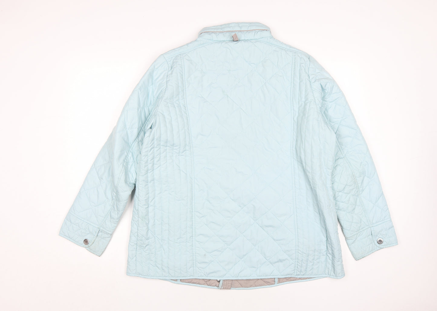 La Marey Women's Blue Quilted Jacket Size 20