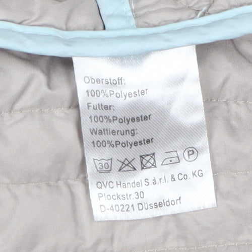 La Marey Women's Blue Quilted Jacket Size 20