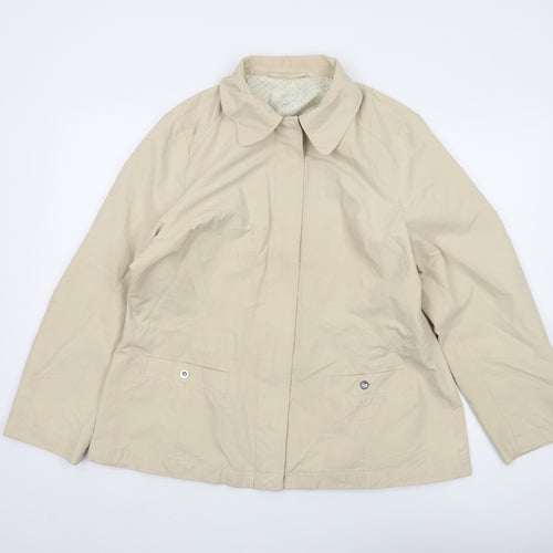 Marks and Spencer Women Beige Regular Jacket Size 16