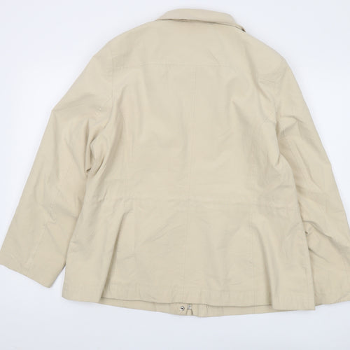 Marks and Spencer Women Beige Regular Jacket Size 16