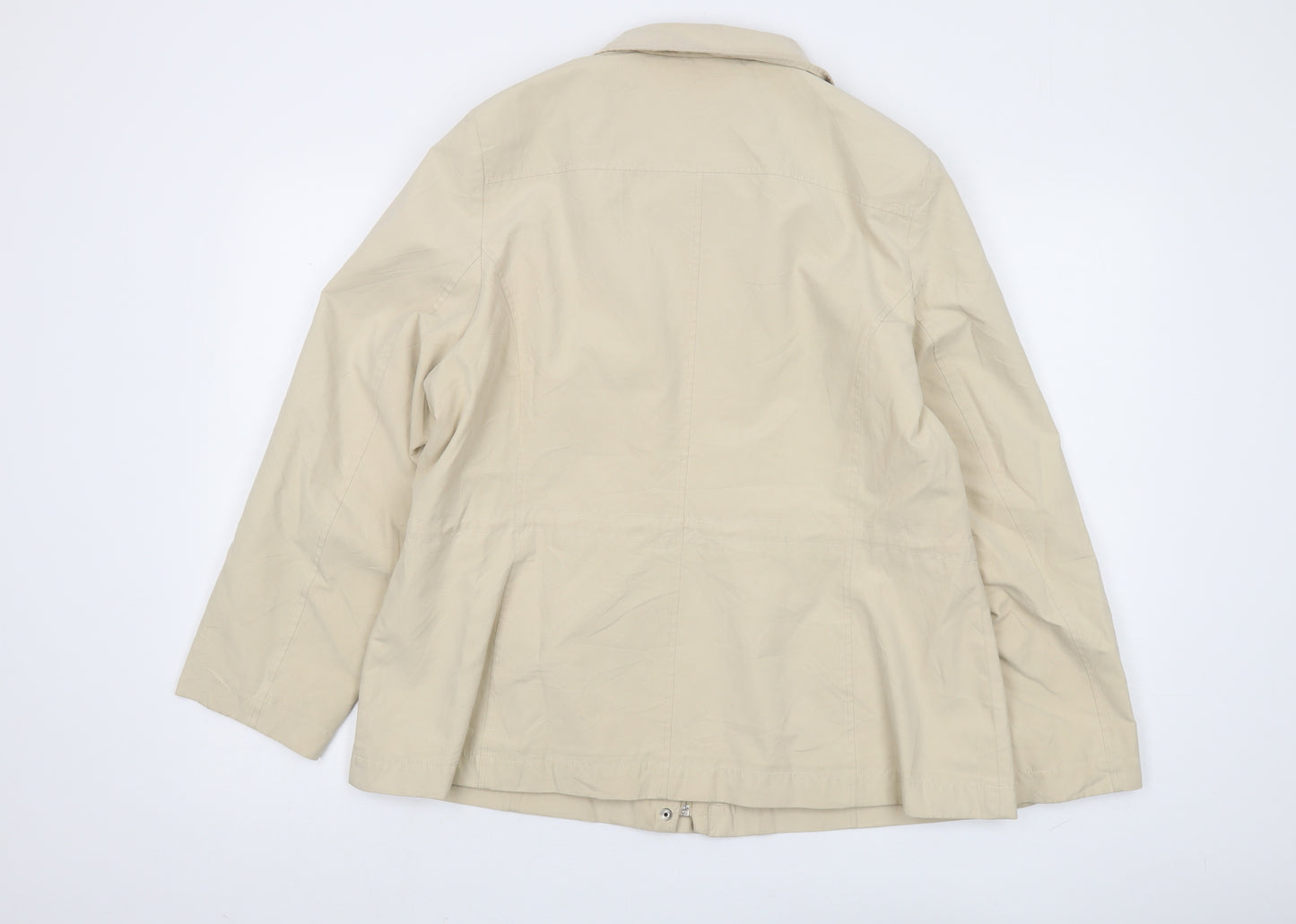 Marks and Spencer Women Beige Regular Jacket Size 16