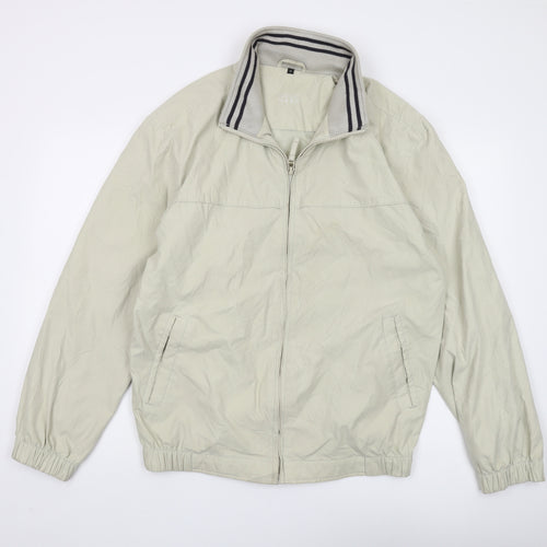Thomas Nash Men's Beige Windbreaker Jacket M