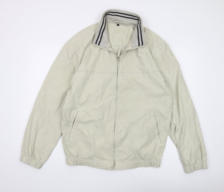 Thomas Nash Men's Beige Windbreaker Jacket M