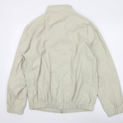 Thomas Nash Men's Beige Windbreaker Jacket M