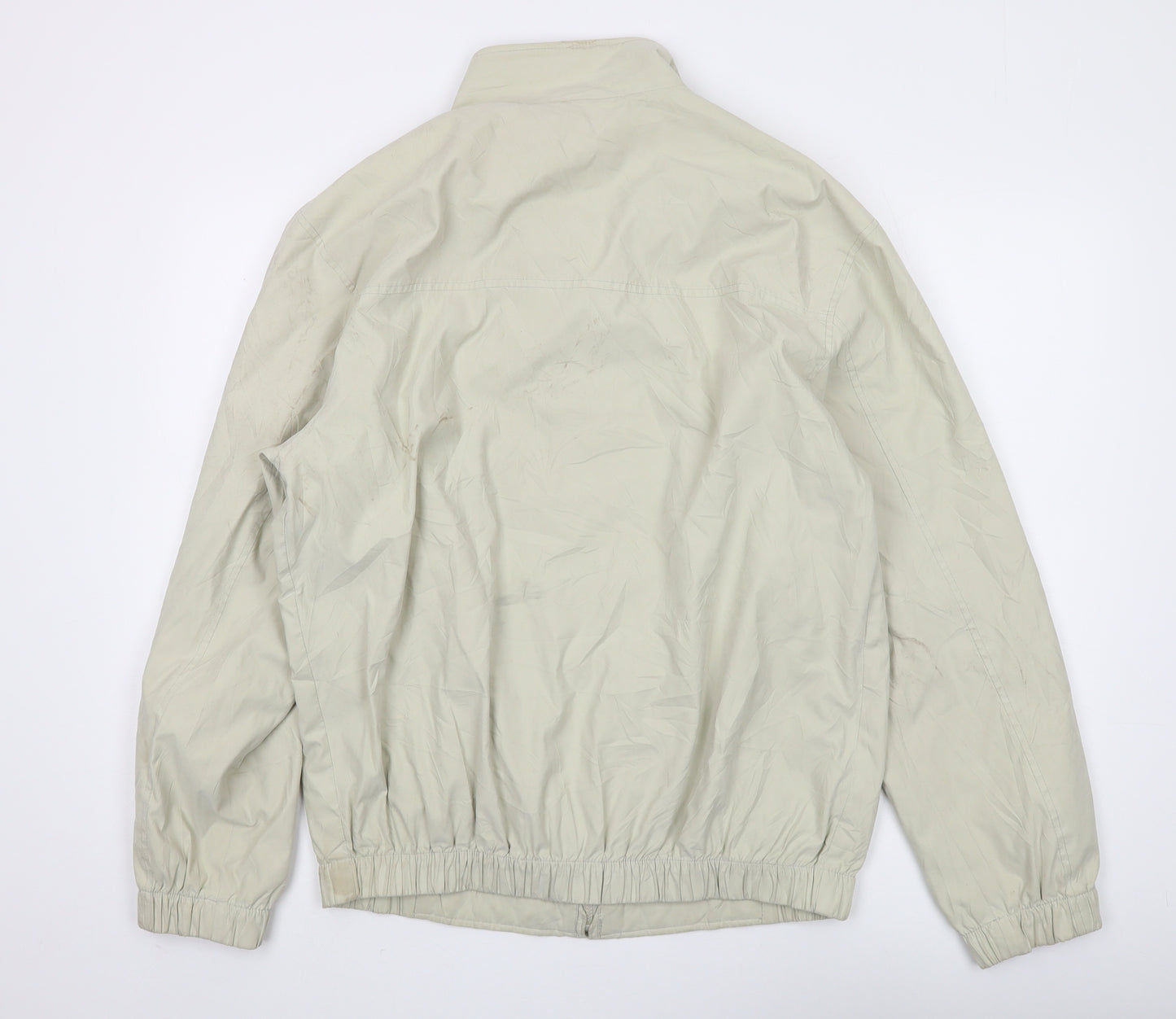 Thomas Nash Men's Beige Windbreaker Jacket M