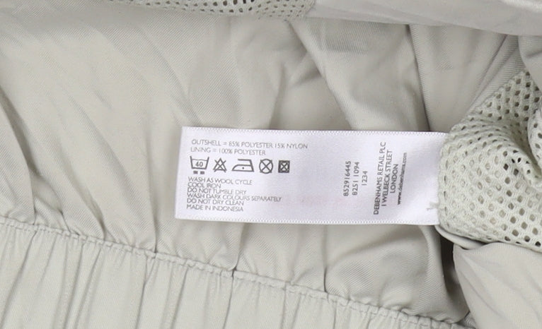 Thomas Nash Men's Beige Windbreaker Jacket M
