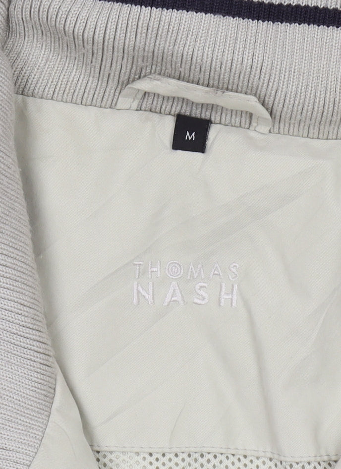 Thomas Nash Men's Beige Windbreaker Jacket M