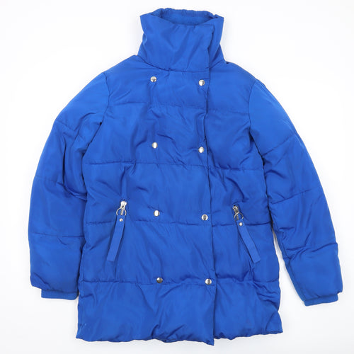 Red Herring Blue Women's M Puffer Jacket, Winter Casual
