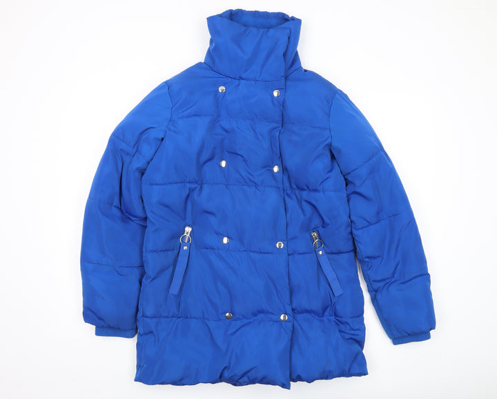 Red Herring Blue Women's M Puffer Jacket, Winter Casual