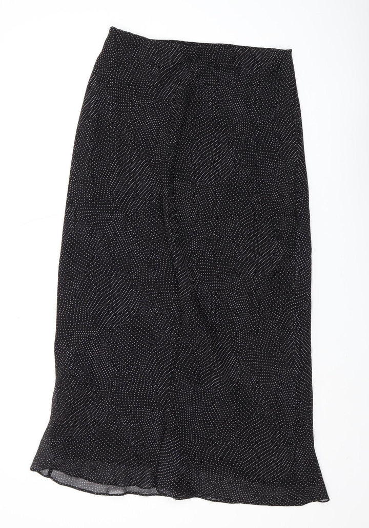 Viyella Women's Black Midi Pencil Skirt Size 10