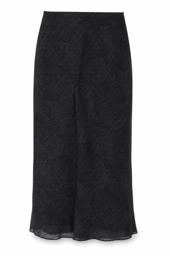 Front view of Viyella Women's Black Midi Pencil Skirt, size 10