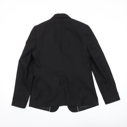 Marks and Spencer Black Slim Blazer for Boys 13-14 Yrs