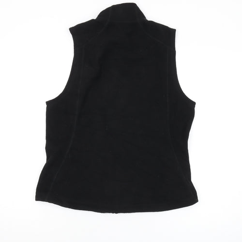 Snowdonia Women's Black Fleece Vest Size 12