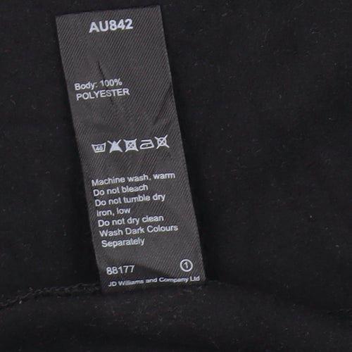 Snowdonia Women's Black Fleece Vest Size 12