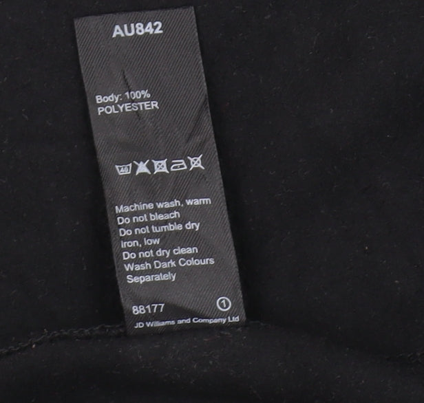 Snowdonia Women's Black Fleece Vest Size 12