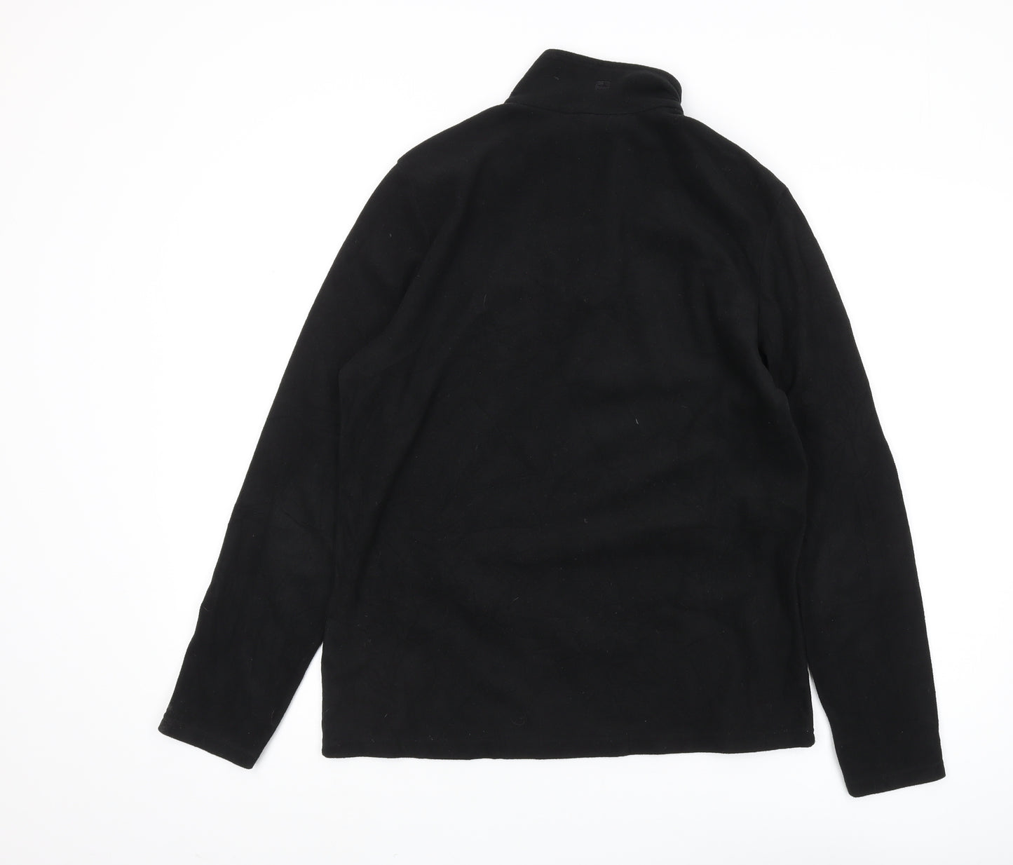 Mountain Warehouse Unisex Black XS Fleece Pullover