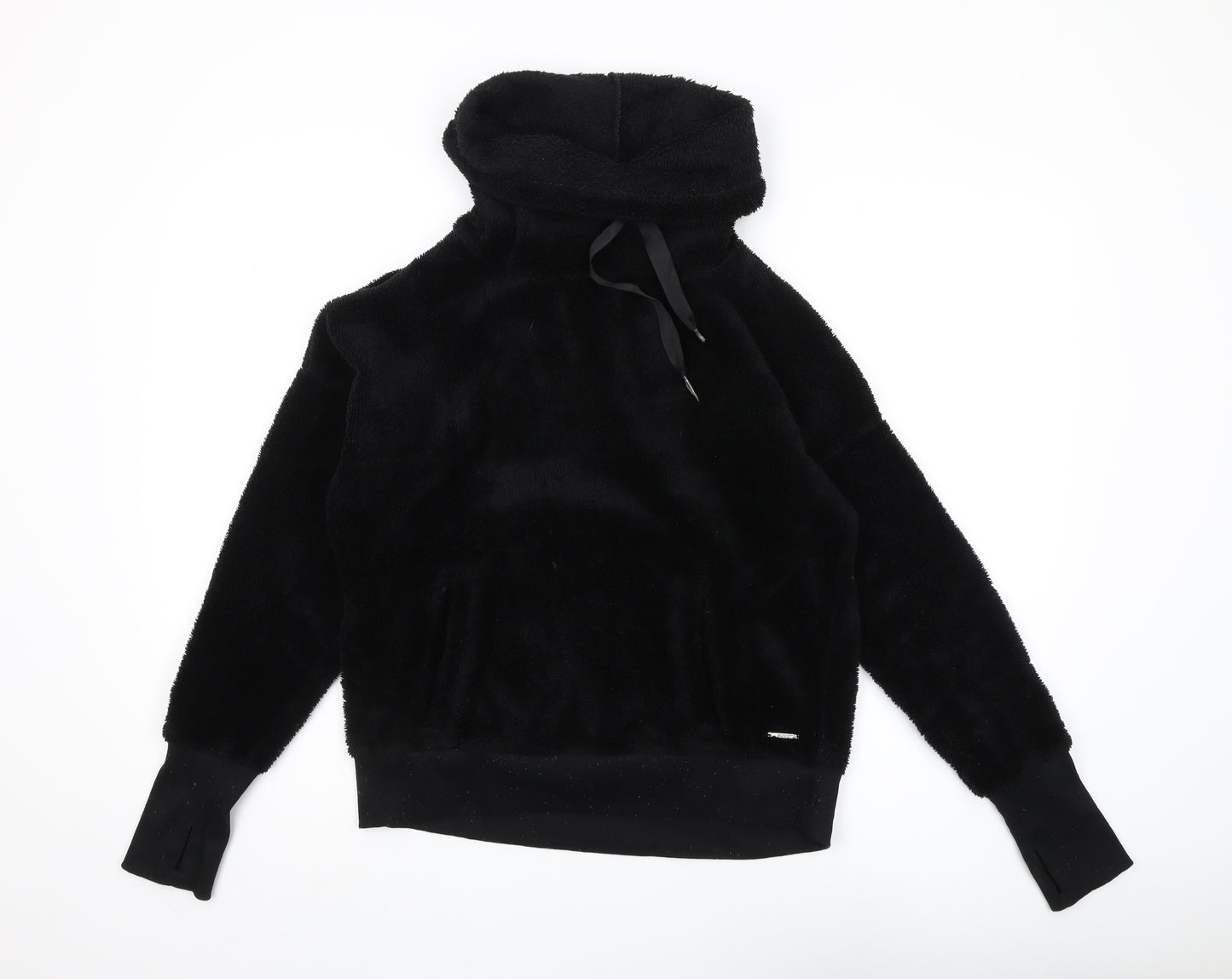 Mondetta Women's Black Hoodie, UK 10, Fleece