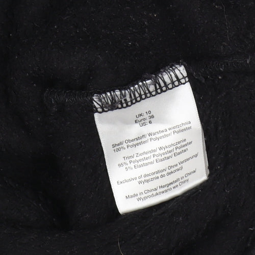 Mondetta Women's Black Hoodie, UK 10, Fleece