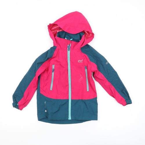 Regatta Girls' Multicoloured Parka Jacket 3-4 Years