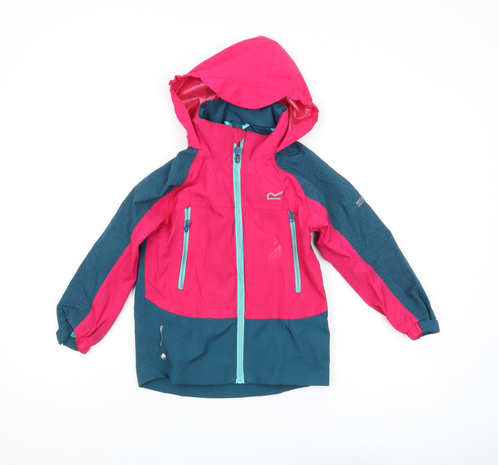 Regatta Girls' Multicoloured Parka Jacket 3-4 Years