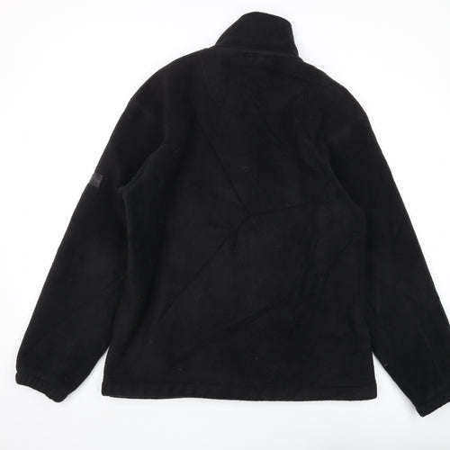 Maine Men’s Black Full Zip Fleece Sweatshirt L