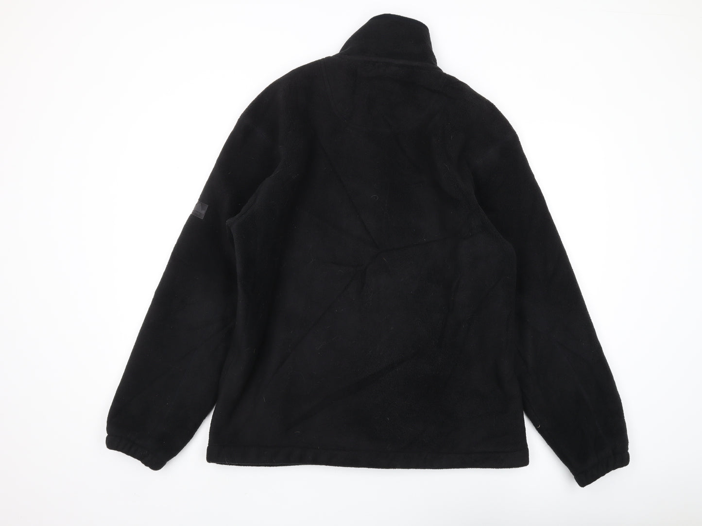 Maine Men’s Black Full Zip Fleece Sweatshirt L