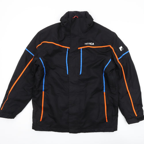 Nevica Boys Black Ski Jacket, Age 13, Winter Waterproof