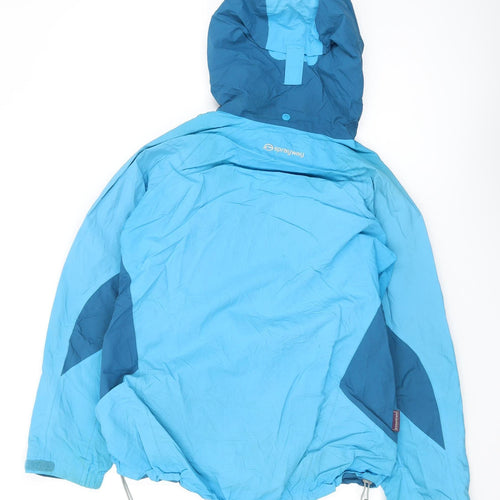 Sprayway Women's Blue Waterproof Parka Jacket Size 10